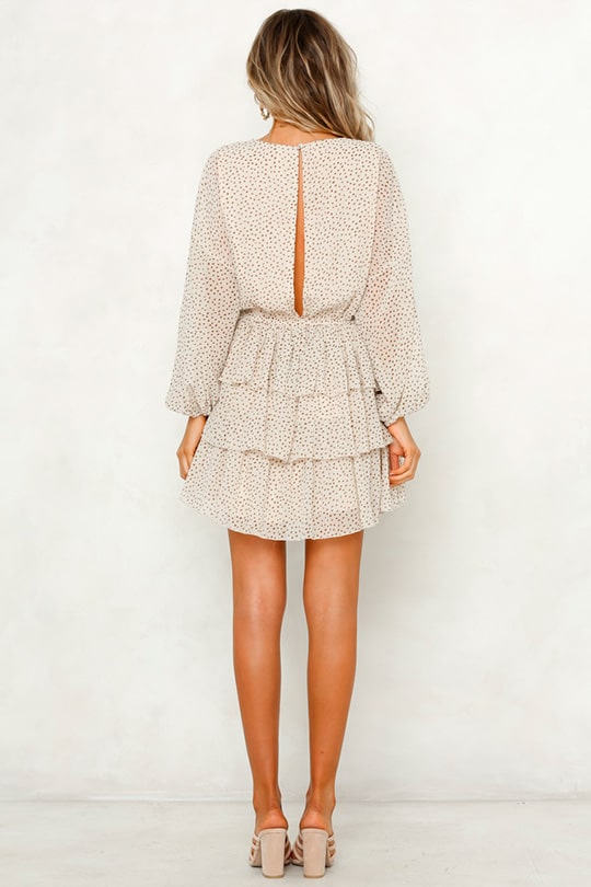 Floral Feels Dress White